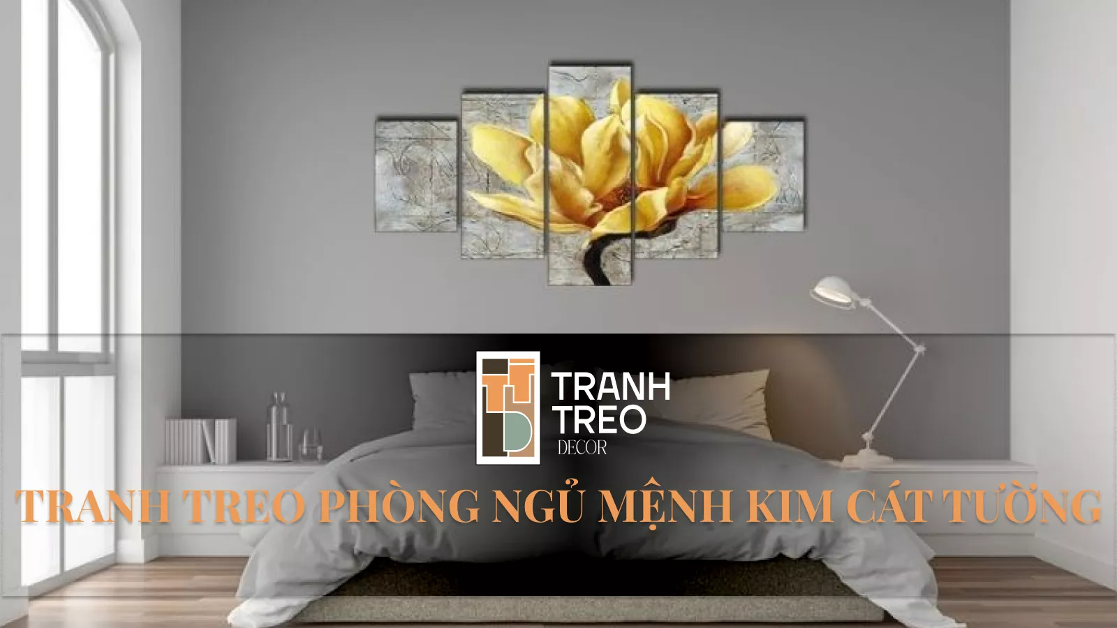 35+ Tranh treo phòng ngủ mệnh kim cát tường, lộc phát