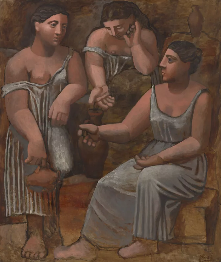 Three Women at the Spring