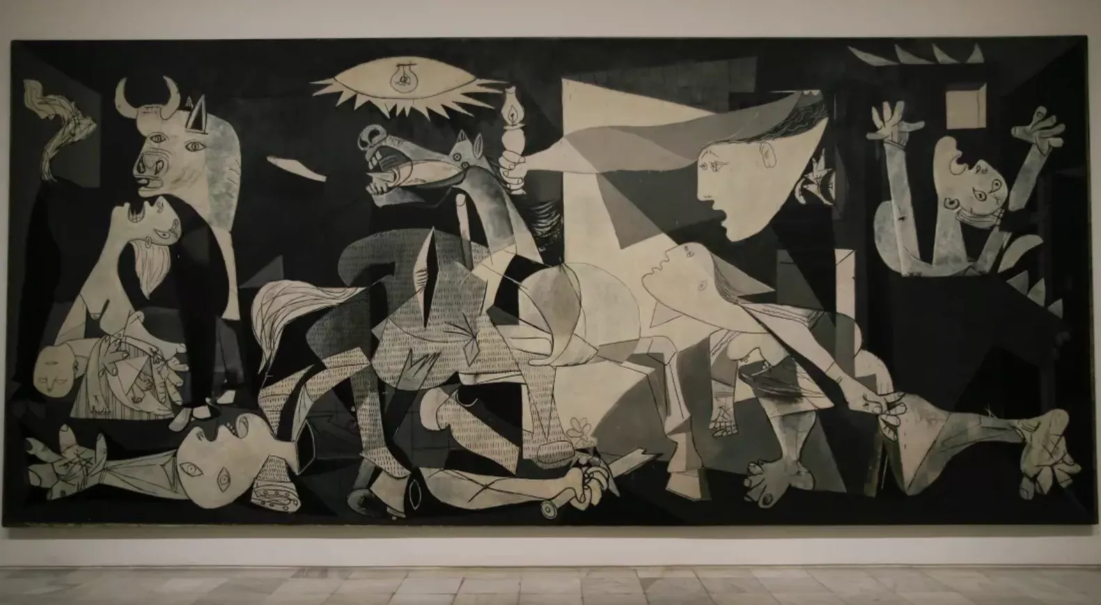 "Guernica" là một trong những bức tranh nổi tiếng nhất thế giới, hiện đang được trưng bày tại Bảo tàng Reina Sofia