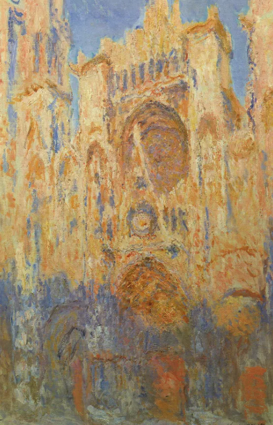 “Rouen Cathedral” là một tác phẩm trong loạt tranh nổi tiếng về Nhà thờ Rouen của Claude Monet