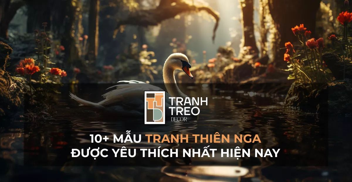 Cách chọn tranh thiên nga đẹp, hợp phong thủy