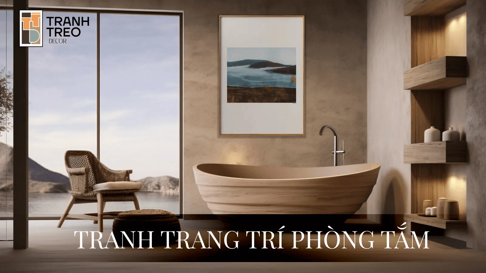 20+ mẫu tranh treo phòng tắm được yêu thích nhất 2024