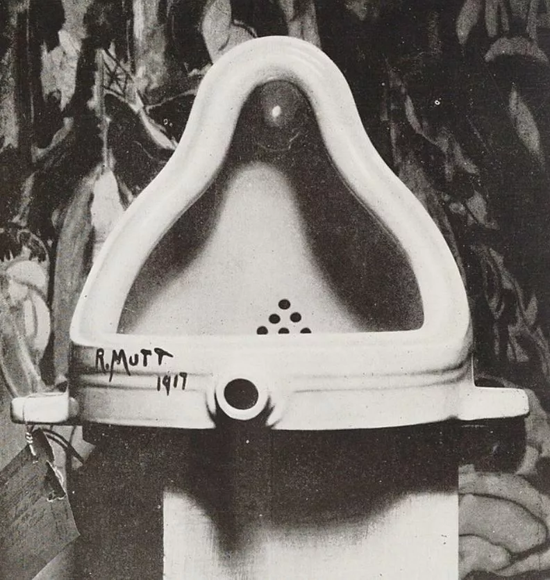 Tác phẩm "Fountain" của nghệ sĩ Duchamp