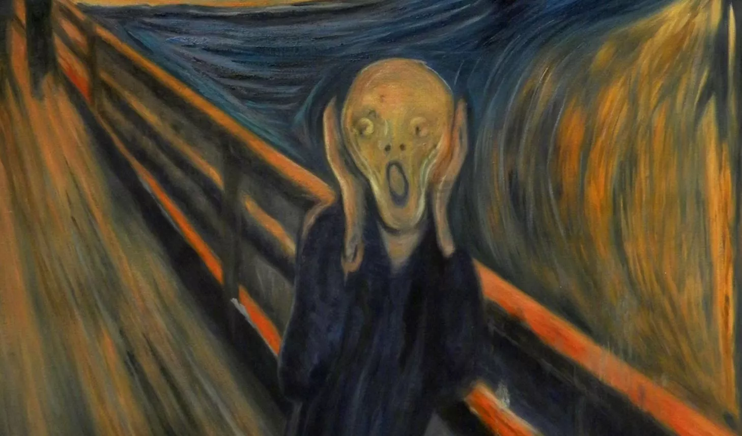 Tác phẩm "The Scream" của họa sĩ Edvard Munch