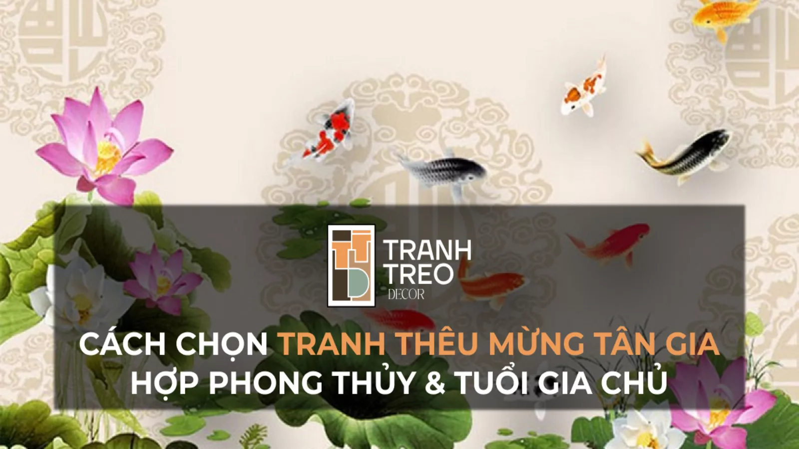 Gợi ý cách chọn tranh thêu mừng tân gia theo tuổi gia chủ hợp phong thủy