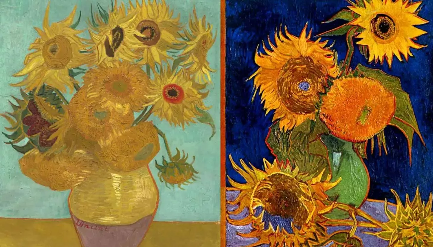 Tranh hoa hướng dương của Van Gogh