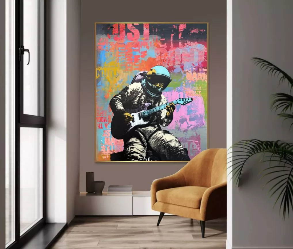 Pop Art sẽ thắp sáng ý tưởng trong một không gian làm việc