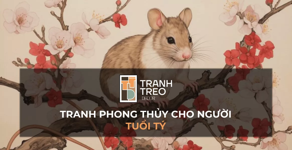 Tuổi Tý nên treo tranh gì? Cách chọn tranh phong thủy cho người tuổi Tý tăng tài vận, phúc lộc