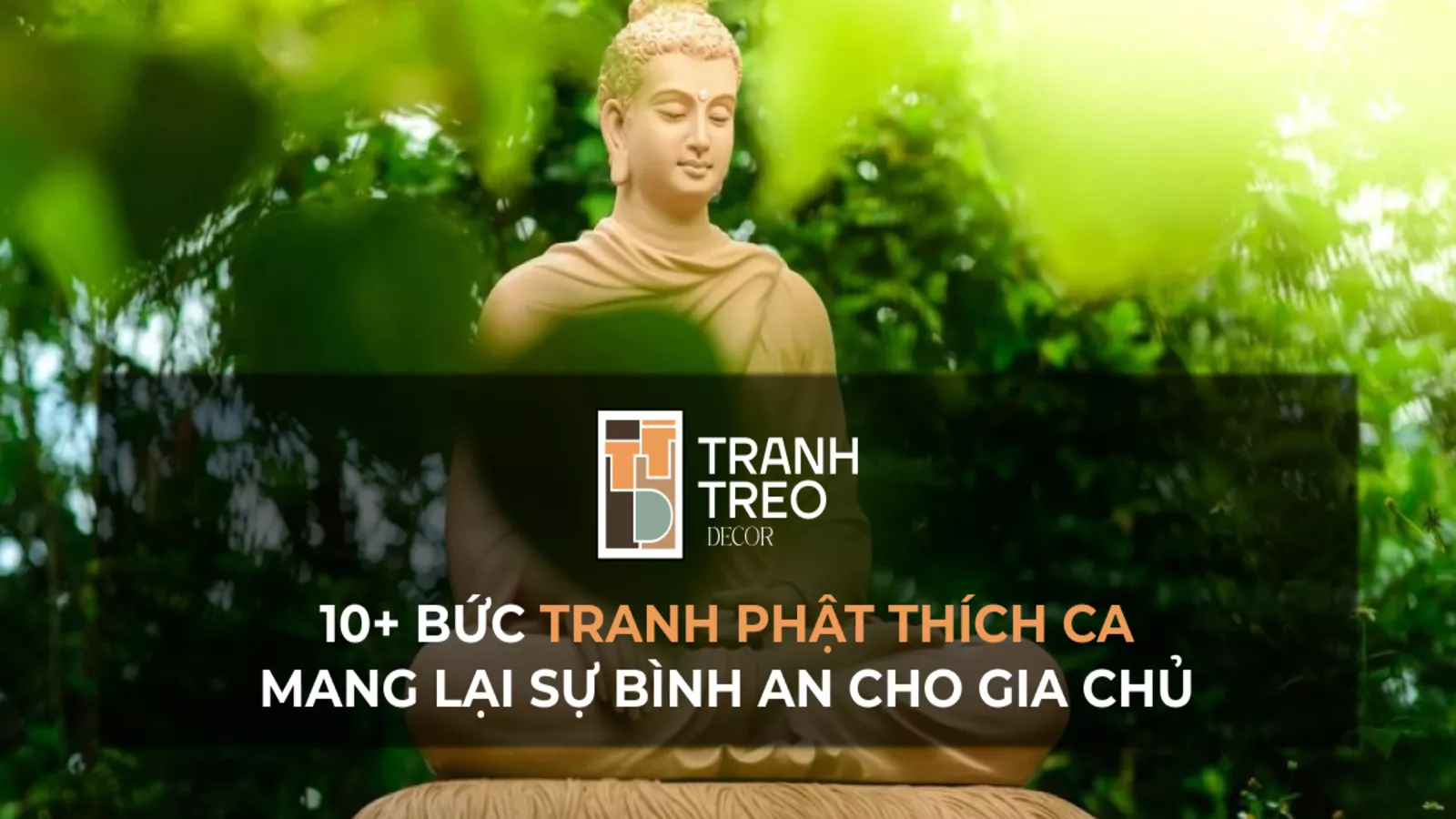 10+ Bức tranh Phật Thích Ca trang nghiêm mang lại sự bình an