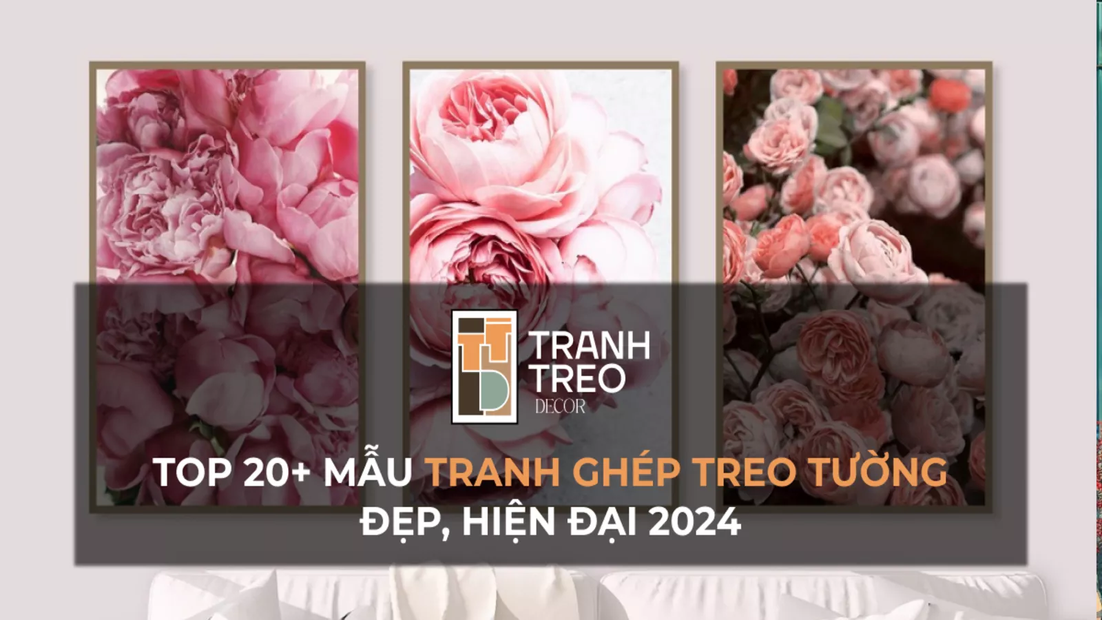 20+ mẫu tranh ghép treo tường đẹp và hiện đại nhất 2024