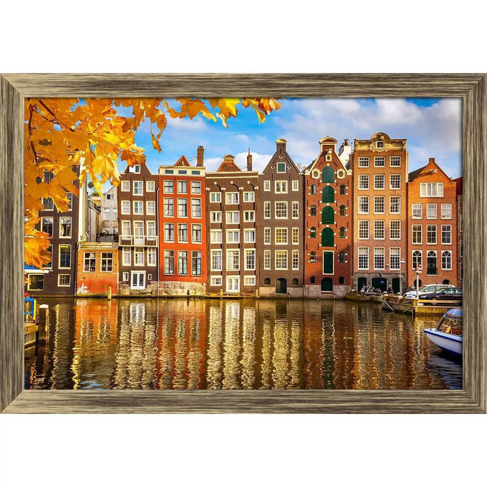 Tranh phong cảnh thành phố Amsterdam