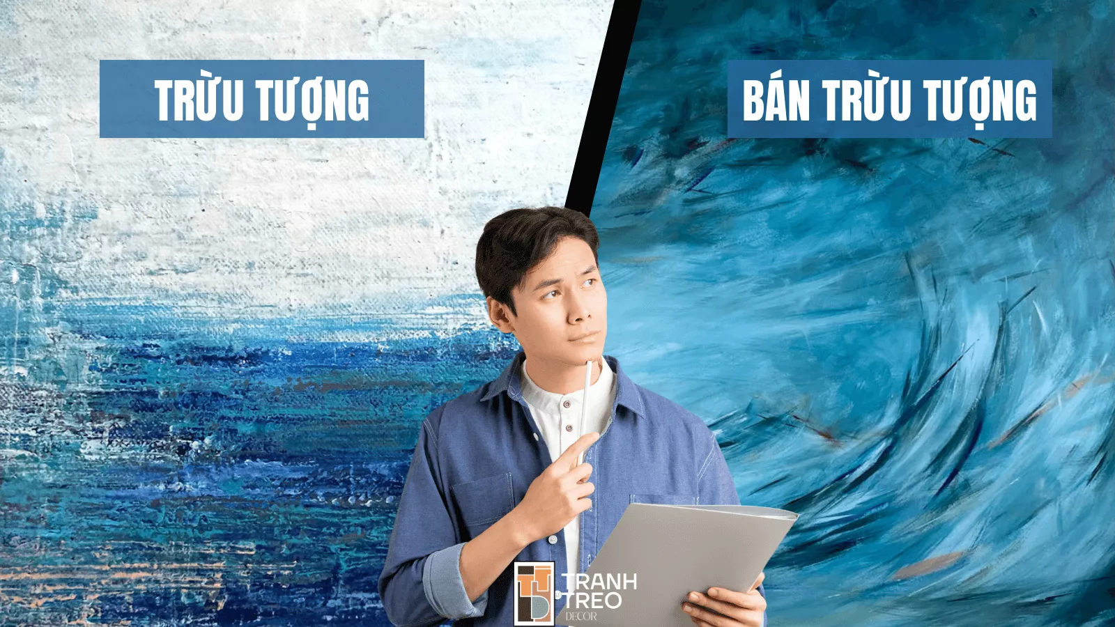 tranh trường phái bán trừu tượng là gì